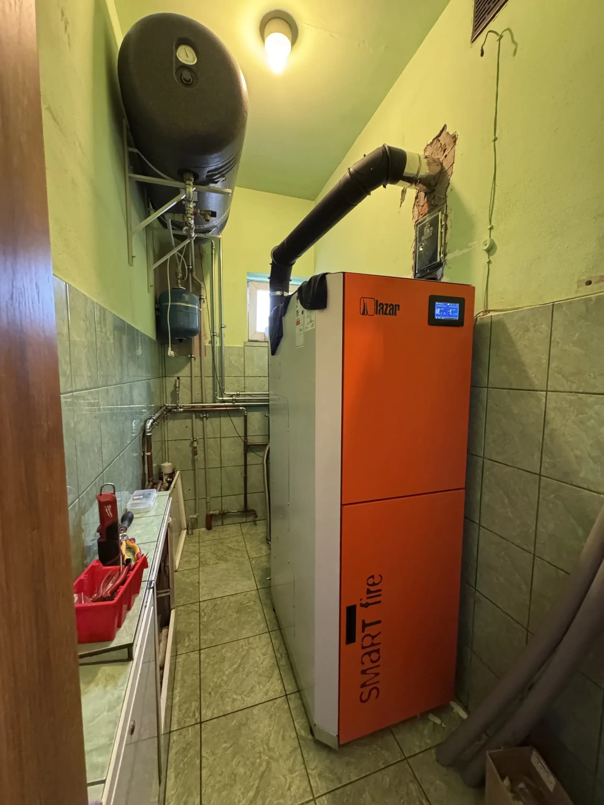 Montaż kocioł na pellet SmartFire 11/130 - Staw k/Chełma - zdjęcie 1