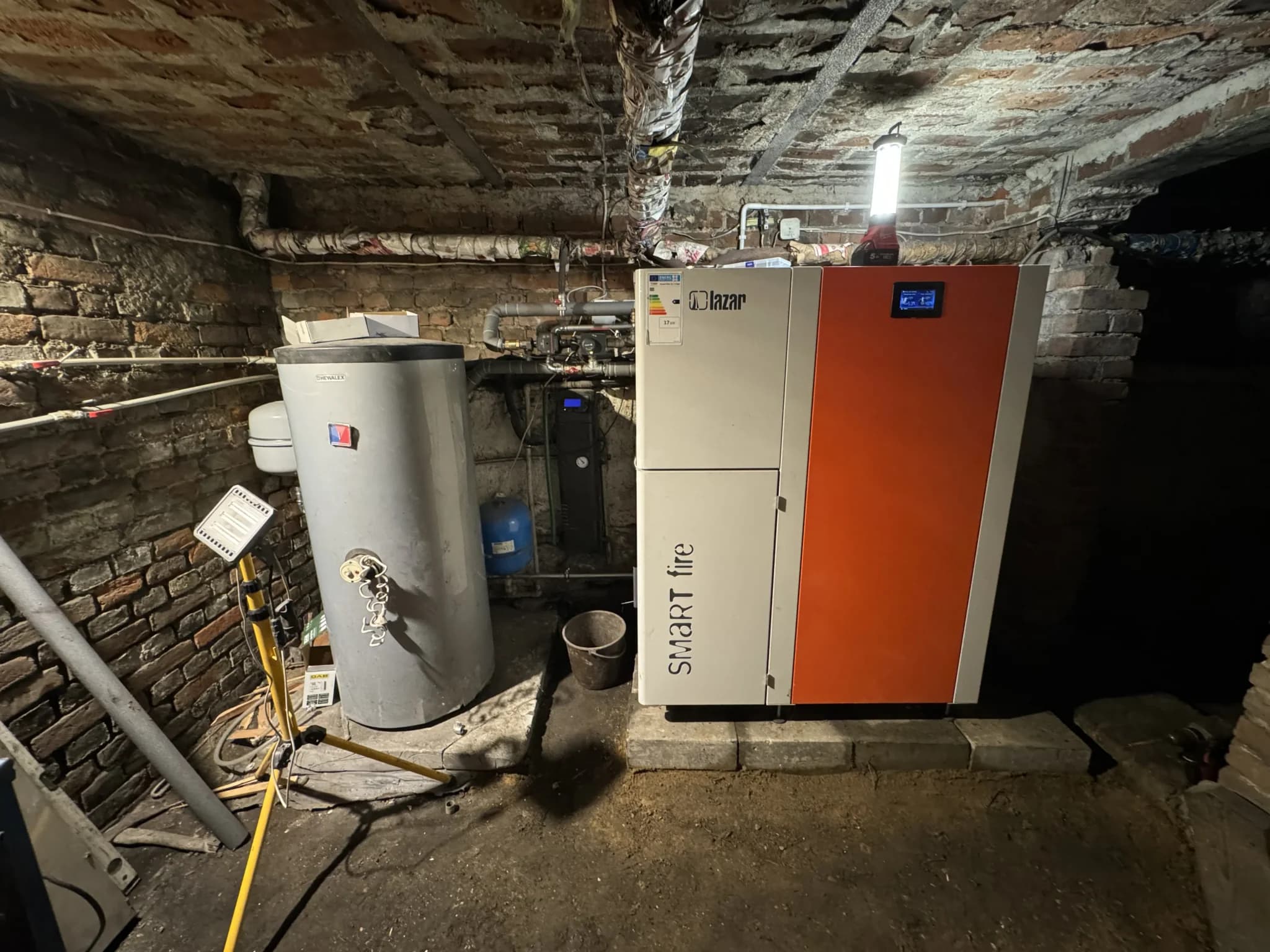 Montaż kocioł na pellet Smart Fire 15/240 - Garbów - zdjęcie 1