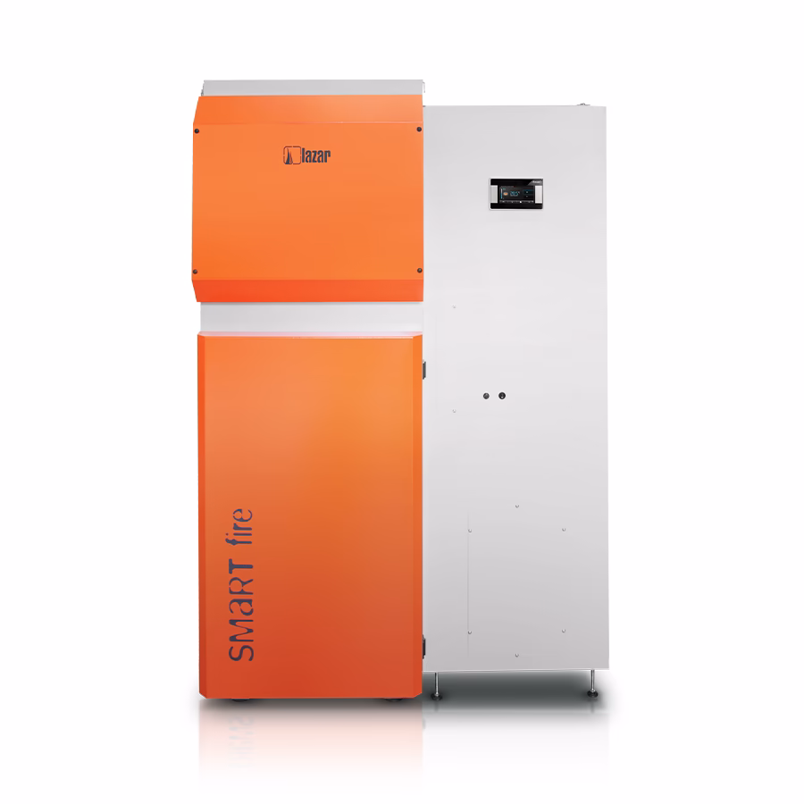 Kocioł Lazar SMARTFIRE 81 - widok boczny