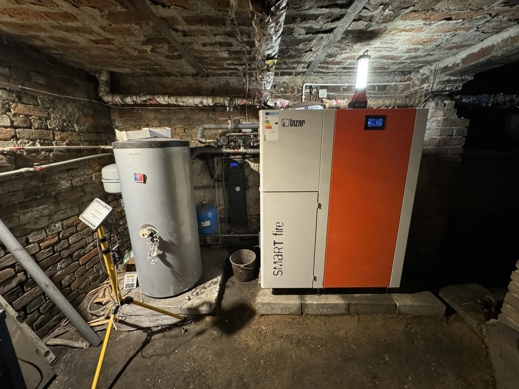 Montaż kocioł na pellet Smart Fire 15/240 - Garbów - zdjęcie 1