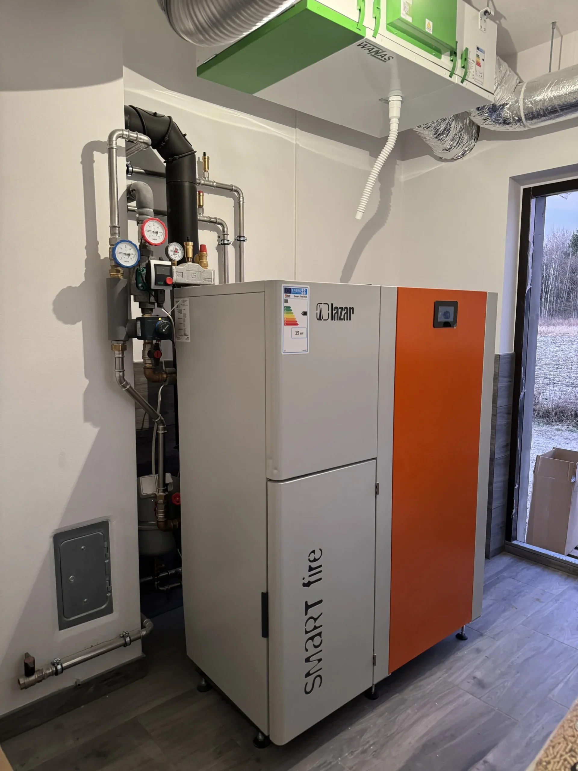 Montaż kocioł na pellet Smart Fire 15/240 - Janowiec - zdjęcie 1