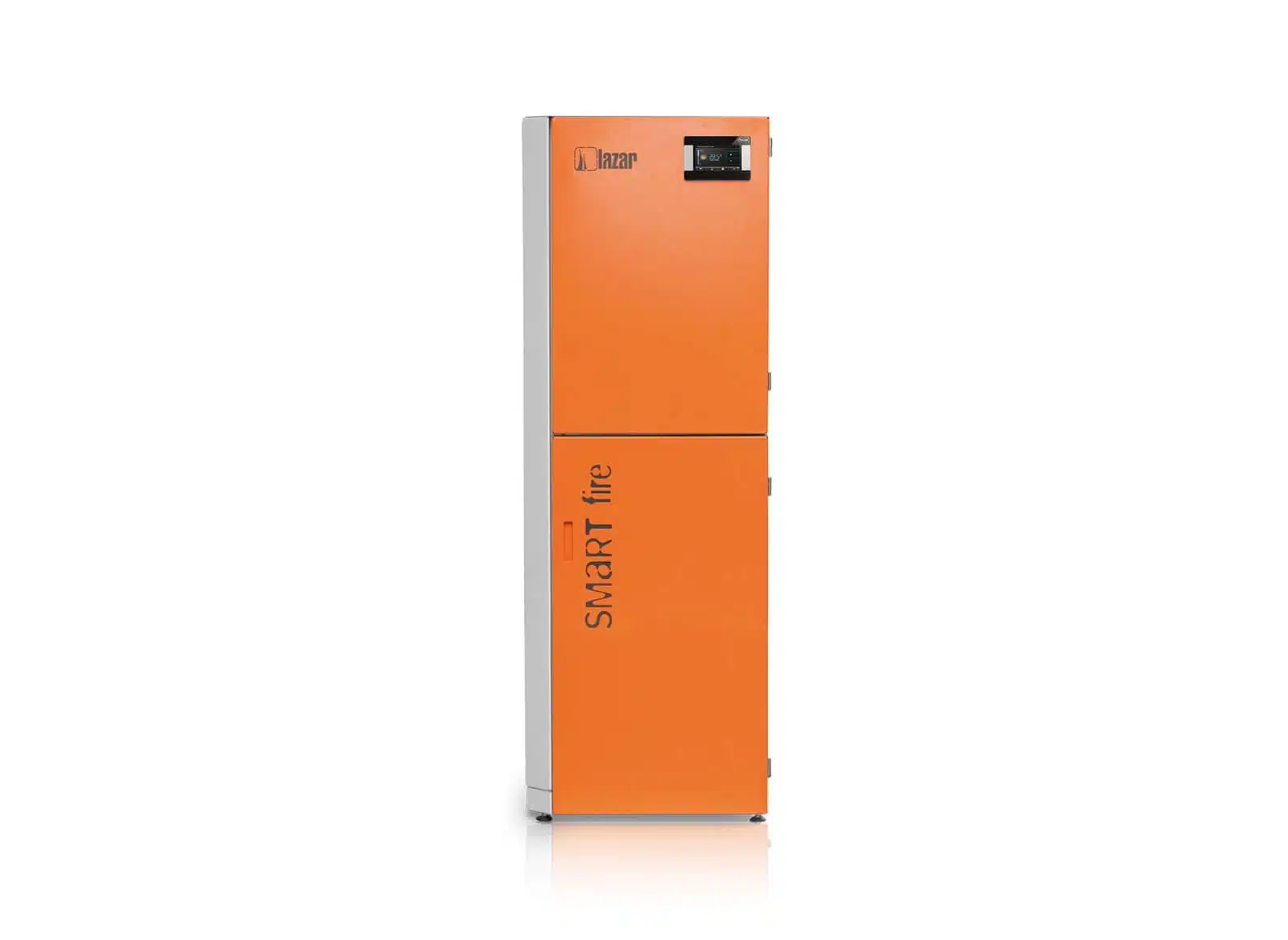 Montaż kotła na pellet w nowym domu, mała kotłownia, kompaktowy piec na pellet Lazar Smartfire 11/130, Niedrzwica Duża - zdjęcie 2