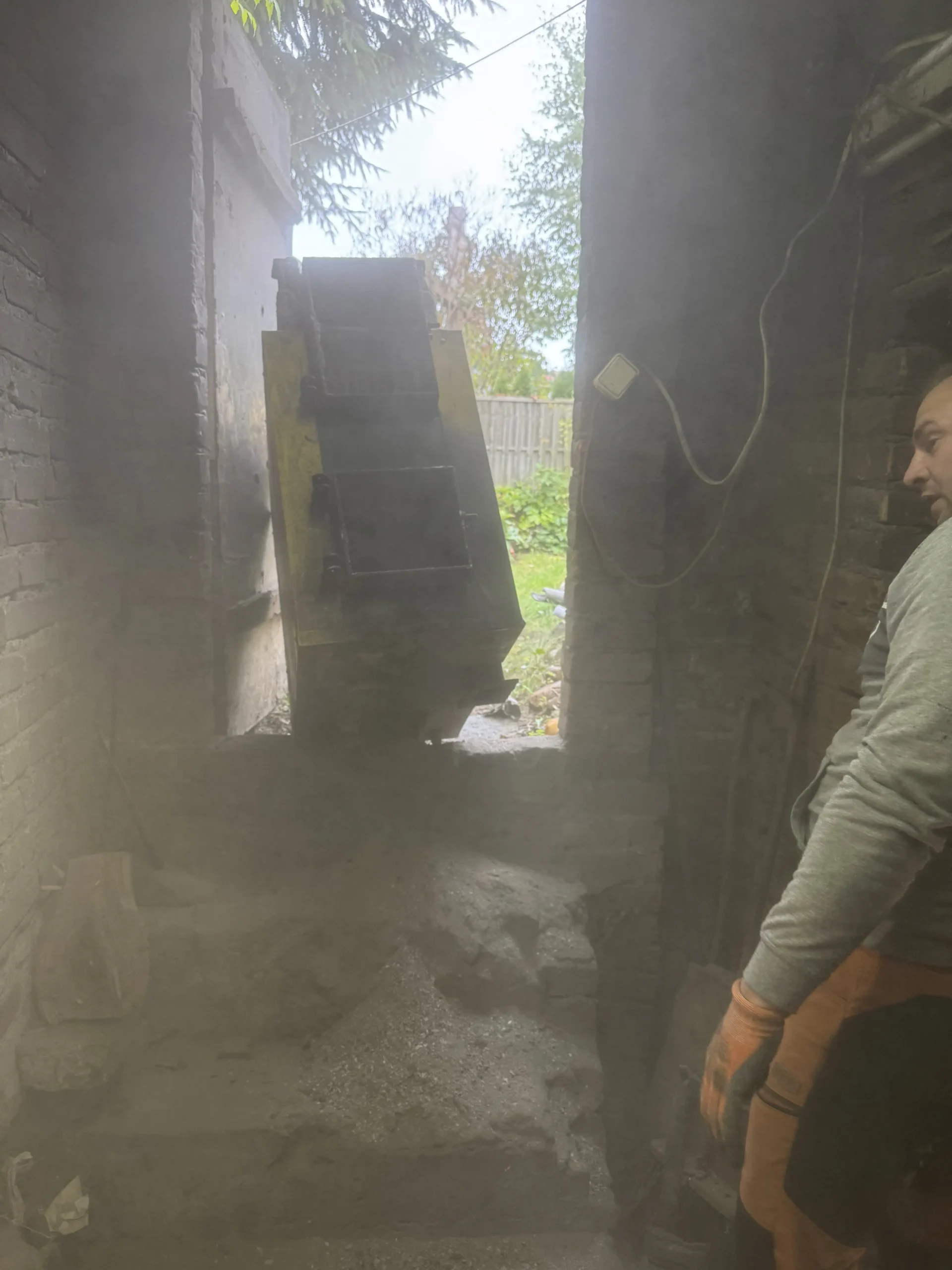 Wymiana kotła zasypowego na nowoczesny na pellet Smartfire 11/130 Lublin Choiny, mała kotłownia - zdjęcie 5